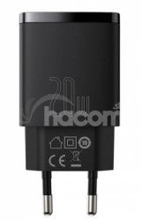 Baseus CCXJ-B01 Compact Quick Nabjaka USB / USB-C 20W Black 6953156207233