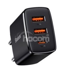 Baseus CCXJ-E01 Compact Quick Nabjaka USB-C 30W Black 6953156207295