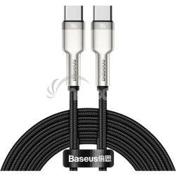 Baseus Dtov kbel Cafule USB-C/USB-C 2m 100W ierny 6953156202368