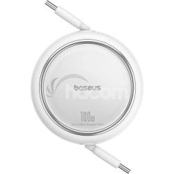 Baseus Dtov kbel Free2Draw mini USB-C/USB-C 1m 100W biely 6932172647520