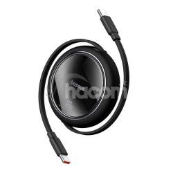 Baseus Dtov kbel Free2Pull mini USB-C/USB-C 1,5m 100W ierny 6932172668648