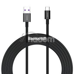 Baseus Dtov kbel Superior Series USB/USB-C 66W 2m (11V 6A) ierny 6953156205512