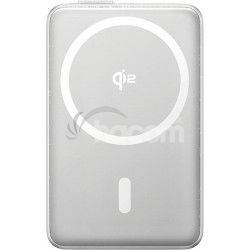 Baseus Powerbanka PicoGo Qi2 10000mAh 45W s kblom USB-C siv 6932172677817