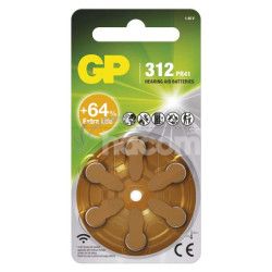 Bat�ria do na��vac�ch zariaden� GP ZA312 (PR41), 6 ks 6ks B35126