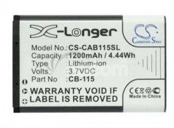 Batrie pre Caterpillar CAT B100 1200mAh, Li-ion CS-CAB115SL