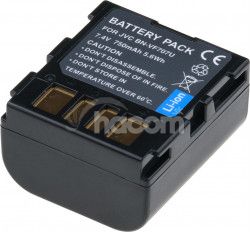 Batéria T6 power JVC BN-VF707U, BN-VF707, 750mAh, 5,6Wh, sivá VCJV0033