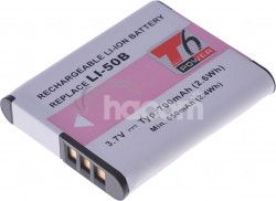 Batéria T6 power Olympus Li-50B, 700mAh, čierna DCOL0009