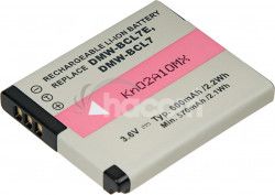 Batéria T6 power Panasonic DMW-BCL7, 600mAh, čierna DCPA0027