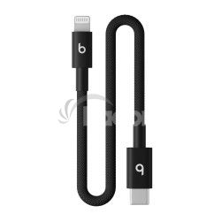 Beats USB-C/Lightning Woven Cable(20cm)-Bolt Black MEQM4EE/A