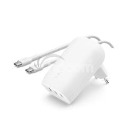 BELKIN BC 67W 3 porty + 100W/5A USB-C k�bel WCC002vf2MWH-B6