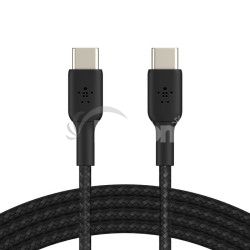 BELKIN BOOSTCHARGE USB-C k�bel opletan� 2m �ierny CAB004bt2MBK