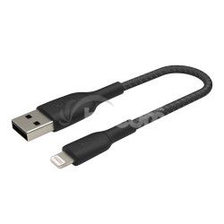BELKIN kabel oplietan USB-A - Lightning 15cm, ie CAA002bt0MBK