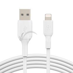 BELKIN Kbel USB-A - Lightning, 1m, biely CAA001bt1MWH