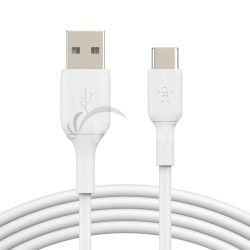 BELKIN kabel USB-C - USB-A, 1m, biely CAB001bt1MWH