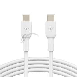BELKIN kabel USB-C - USB-C, 1m, biely CAB003bt1MWH