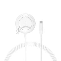BELKIN ULTRACHARGE Qi2 25W podlo�ka so stojanom bez adapt�ra biela WIA014hqWH