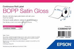 BOPP Satin Gloss Label - ContRoll: 203mm x 68m C33S045737