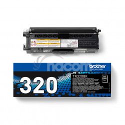 Brother TN-320BK, toner ierny, 2 500 str. TN320BK