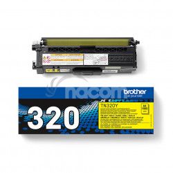 Brother TN-320Y, toner yellow, 1 500 str. TN320Y