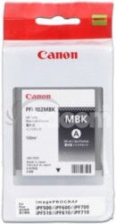 CANON INK PFI-102 MATTE BLACK iPF-500, 600, 700 CF0894B001