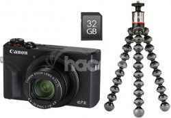 Canon PowerShot G7 X Mark III Black Vlogger kit 3637C027