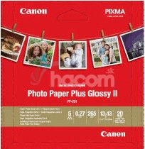 Canon PP-201,13x13cm fotopapier lesklý, 20 ks, 265g / m 2311B060