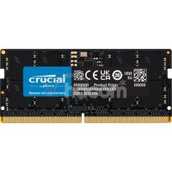 Crucial/SO-DIMM DDR5/16GB/4800MHz/CL40/1x16GB CT16G48C40S5