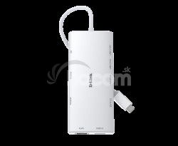 D-Link 10-in-1 USB-C Hub with HDMI x2 / USB-C x2, USB A x2 / Ethernet/Card Reader/Power Delivery DUP-A01