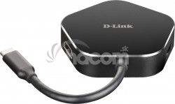 D-Link 4-in-1 USB-C Hub with HDMI and Power Delivery DUB-M420