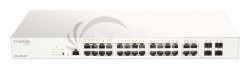 D-Link DBS-2000-28P 28xGb PoE+ Nuclias Smart Managed Switch 4x 1G Combo Ports,193W (With 1 Year Lic) DBS-2000-28P/E