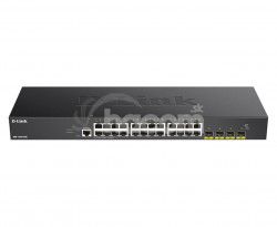D-Link DGS-1250-28X Smart switch 24x Gb, 4x 1G/10G SFP+ DGS-1250-28X/E