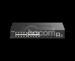 D-Link DGS-1530-20/E 16 Portov GE + 4 Porty 10G SFP+ Smart Managed Switch DGS-1530-20/E