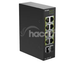 D-Link DIS-100G-10P 10-Port Gigabit Industrial PoE+ Unmanaged Switch with 2 x 2.5G SFP+ Ports DIS-100G-10P