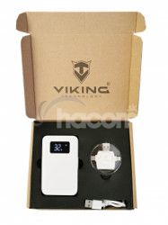 Darčeková sada Viking - biela POWERBANK GO10 + Čítačka pamäťových kariet 4v1 DARKS01W
