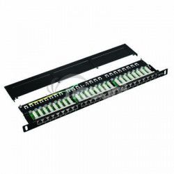 DATACOM Patch panel 19 "STP 24 port CAT5 LSA 0,5U 3105