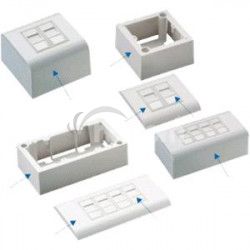 DATACOM UTP 2xRJ45 zsuvka Cat5e (pod i nad omietku) 2361