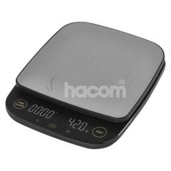 Digit�lna kuchynsk� v�ha EV029 s �asova�om, �ierna EV029