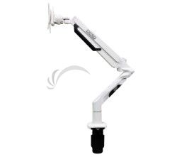 Driak na monitor DESQ s plynovou pruinou - biely 1720.01