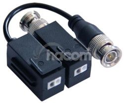 DS-1H18-A HD TVI pas�vny prevodn�k 1x rovny + 1x s kablikom