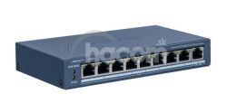 DS-3E1309P-EI/M 8x100Mb PoE+1x1Gb RJ45, smart switch, 60W
