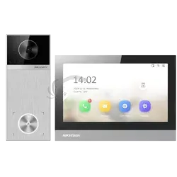 DS-KIS613-S IP kit DS-KV6114-MWBE1, DS-KH8380-WTE1, 2x zdroj, SD