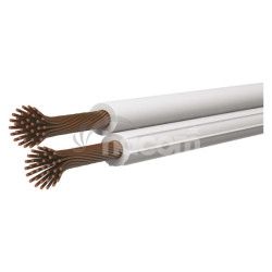 Dvojlinka netienen 20,75mm biela, 100m 100m S8271