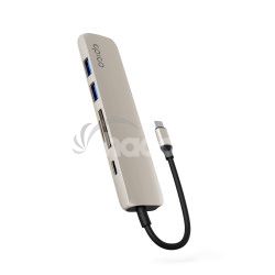 Epico 6v1 hlinkov USB-C 8K hb - biela 9915112100094