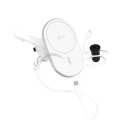Epico Ellipse MagSafe Car Charger - strieborn 9915111100037