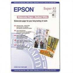 EPSON A3 + Watercolor Paper Radiant White (20list) C13S041352