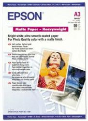 EPSON A3, Matte Paper Heavyweight (50list) C13S041261