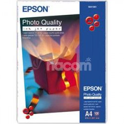 Epson Foto papier Photo Quality InkJet, A4, 100 ks, 100g/m2, matn C13S041061