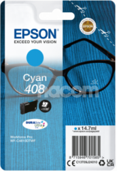 EPSON Singlepack Cyan 408 DURABrite Ultra Ink C13T09J24010