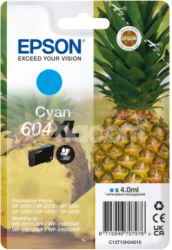 EPSON Singlepack Cyan 604XL Ink C13T10H24010