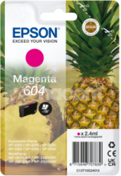EPSON Singlepack Magenta 604 Ink C13T10G34010